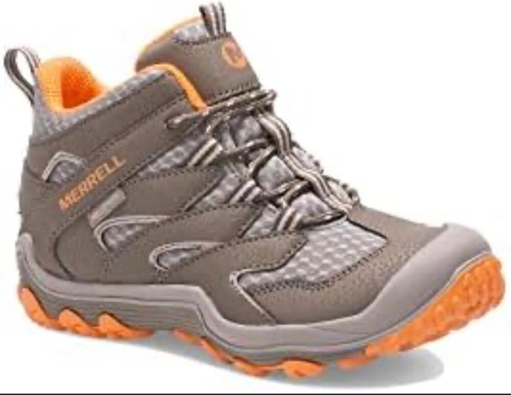 Merrell Chameleon 7 Access Mid Women's 6 Hiking Boots Gray Outdoors lace up